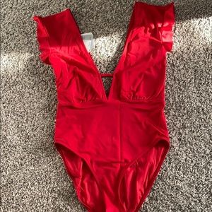 Beth Richards swimsuit size Medium red nwt